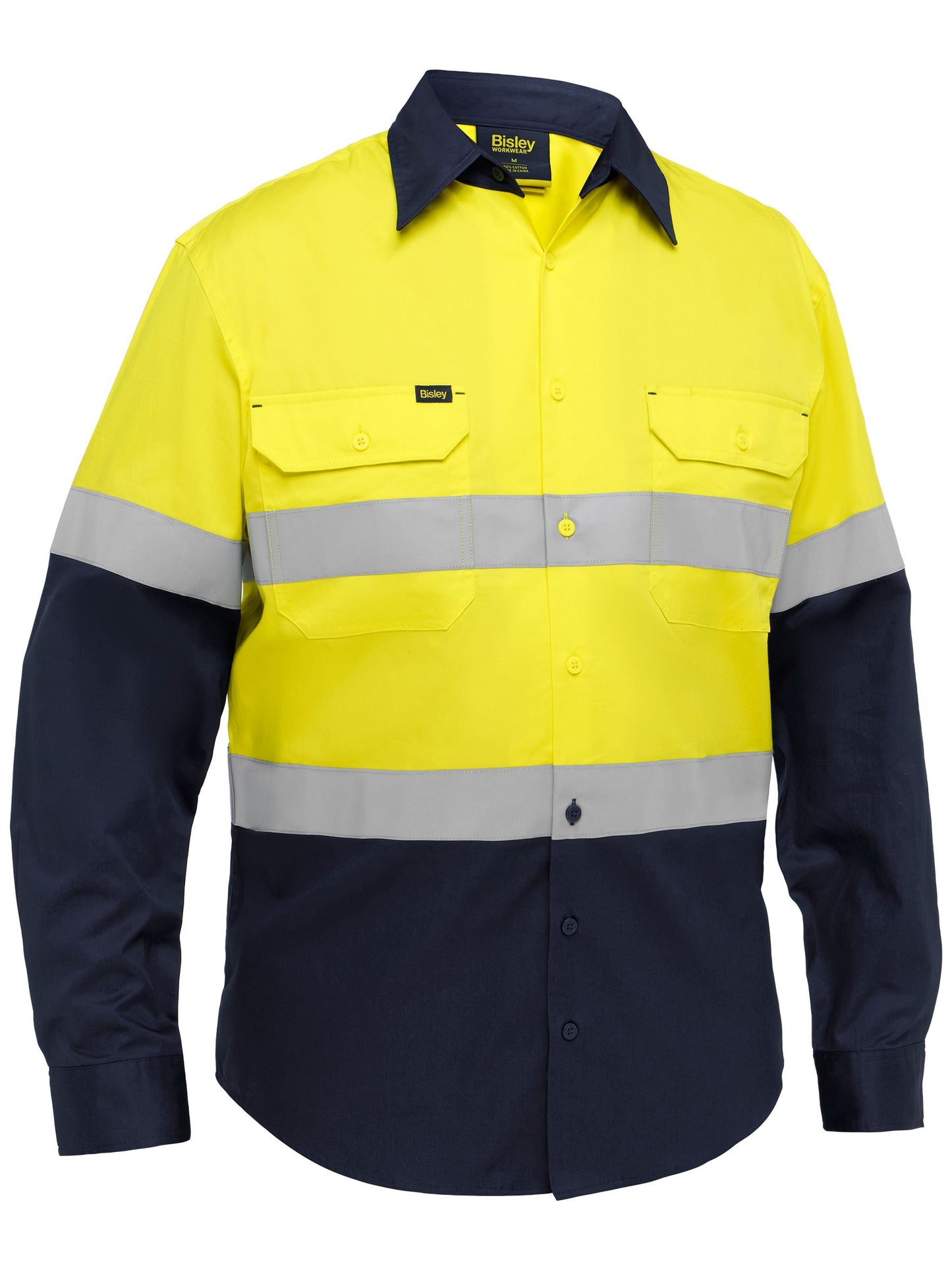 BS6390T - Industrial Taped Hi Vis Cool Lighweight Vented Shirt - UNBRANDED