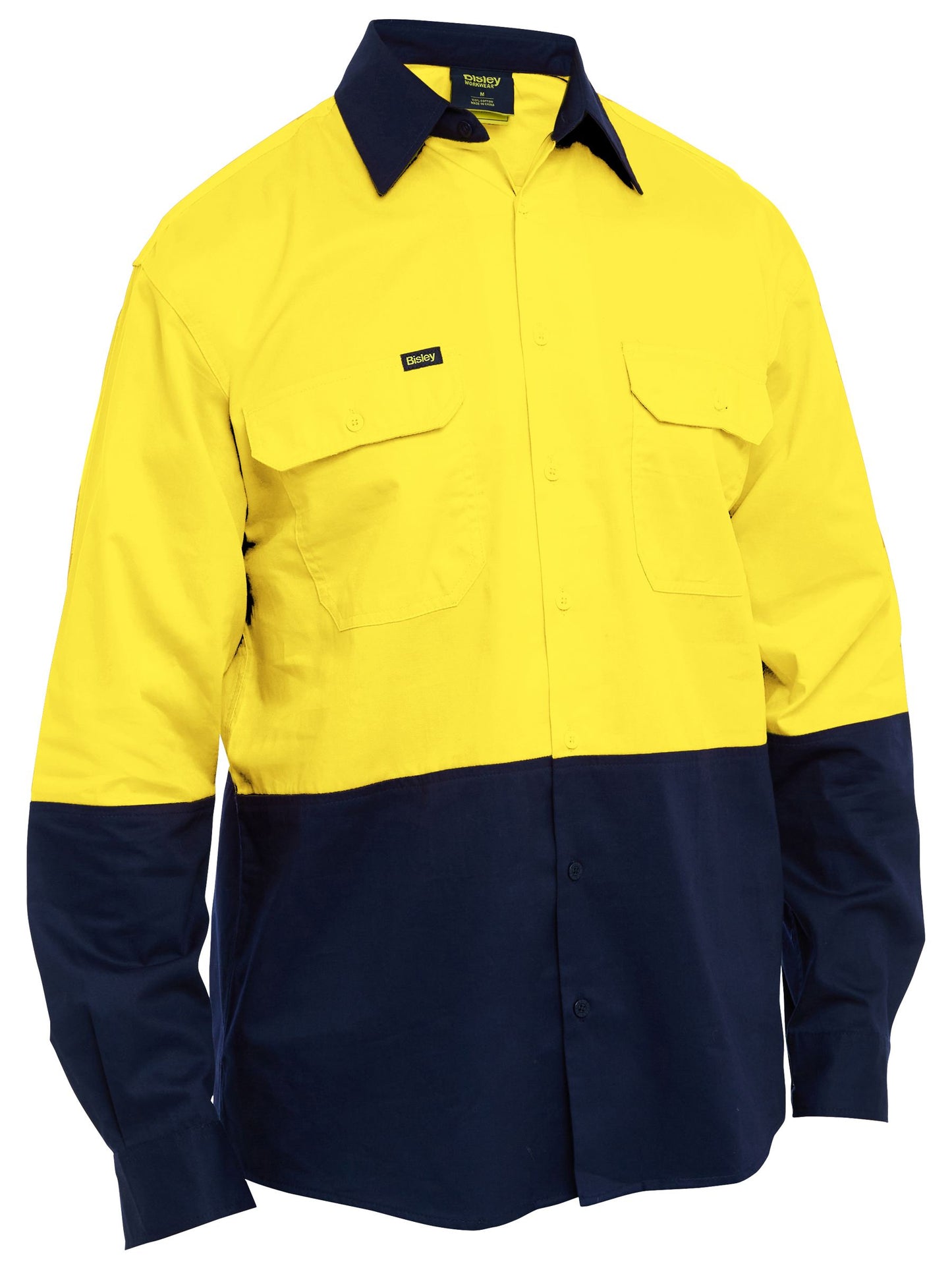 BS6695 - Hi Vis Cool Lightweight Drill Shirt - UNBRANDED