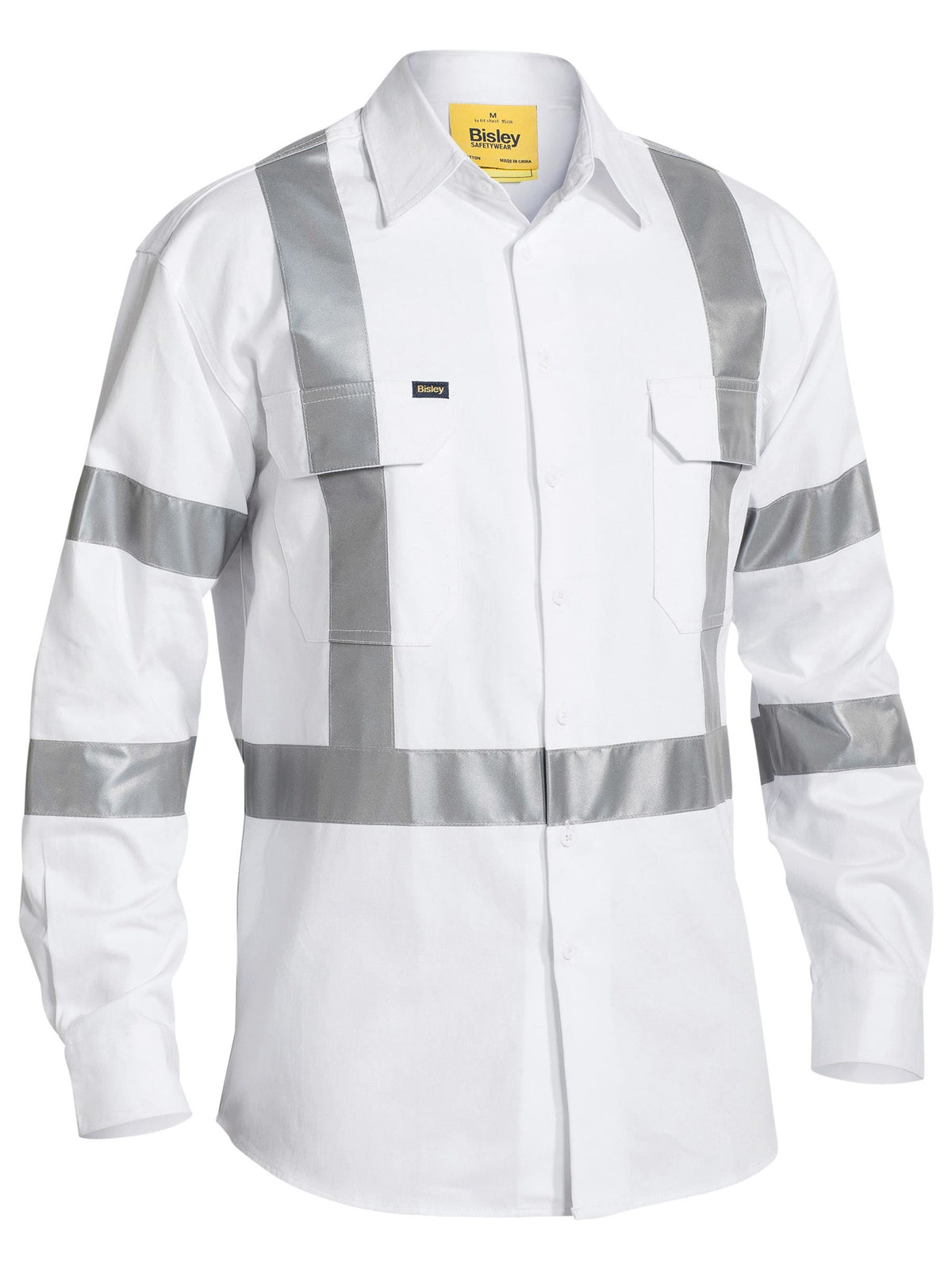 BS6807T - Taped Night Cotton Drill Shirt - UNBRANDED