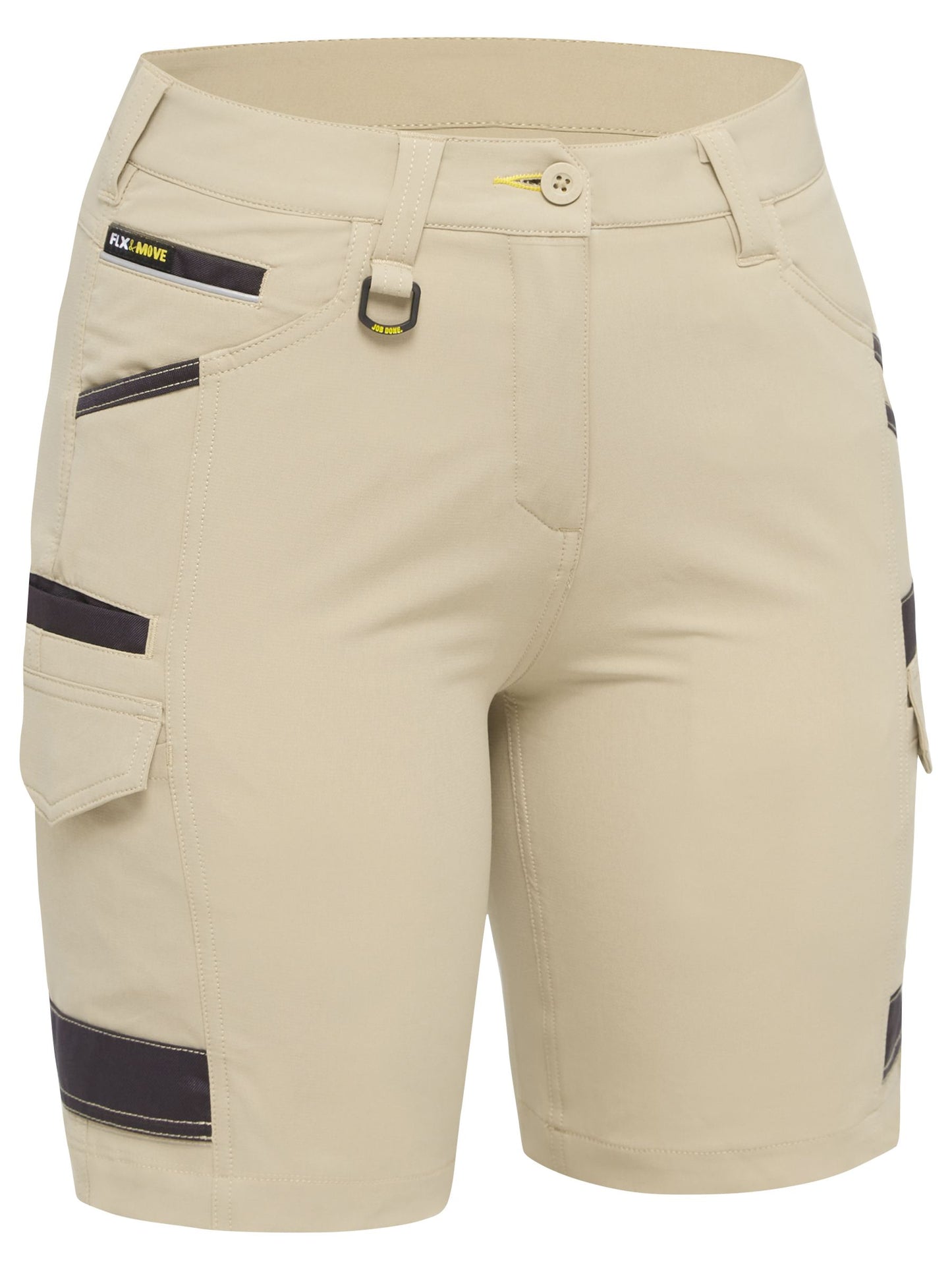 BSHL1332 - Women's Flx & Move™ 4-Way Stretch Zip Cargo Short - UNBRANDED