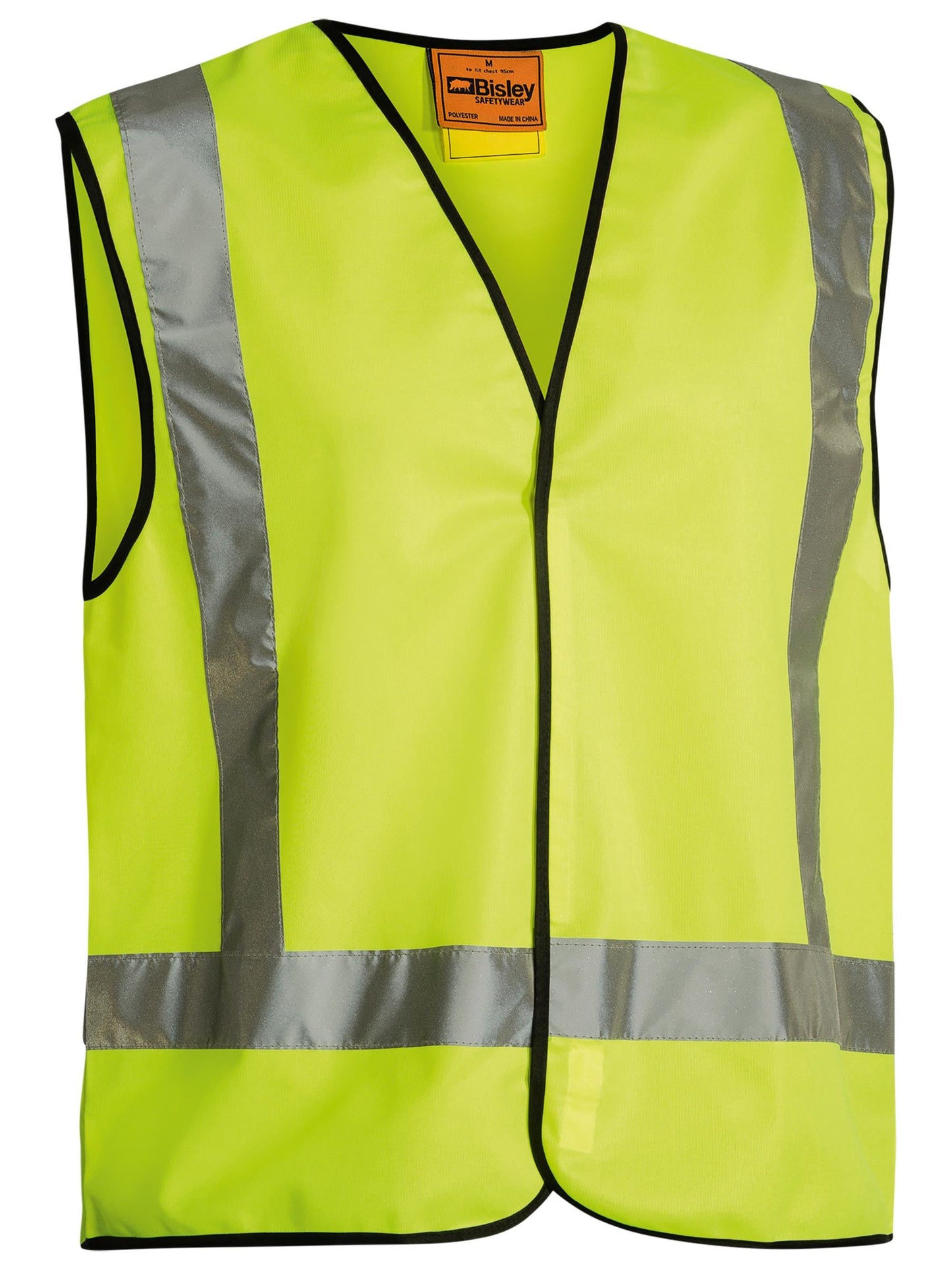 BT0347 - Taped X Back Hi Vis Vest - UNBRANDED