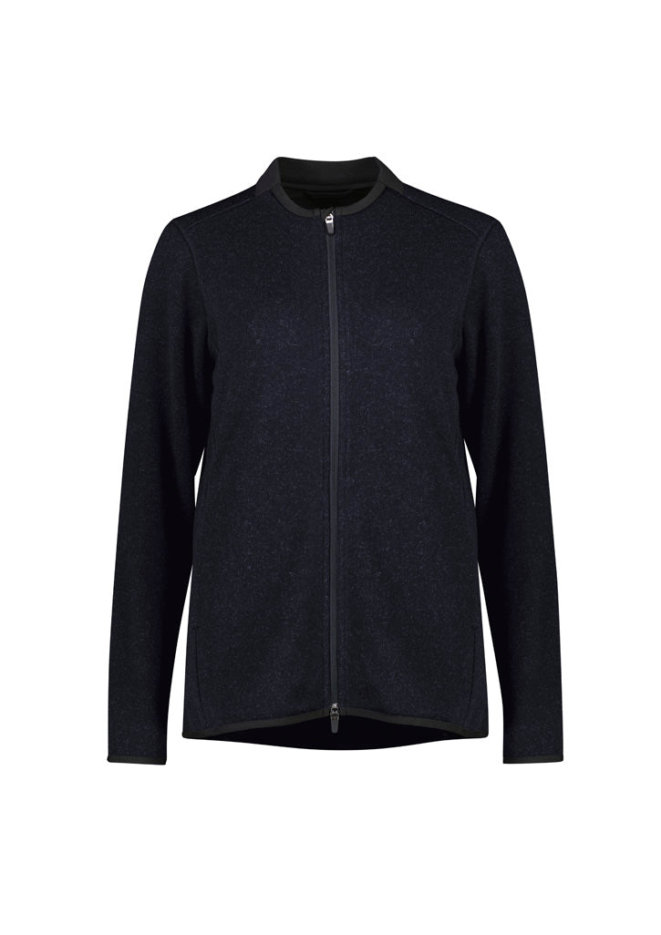 CO342LJ - Womens Nova Zip Front Jumper - UNBRANDED