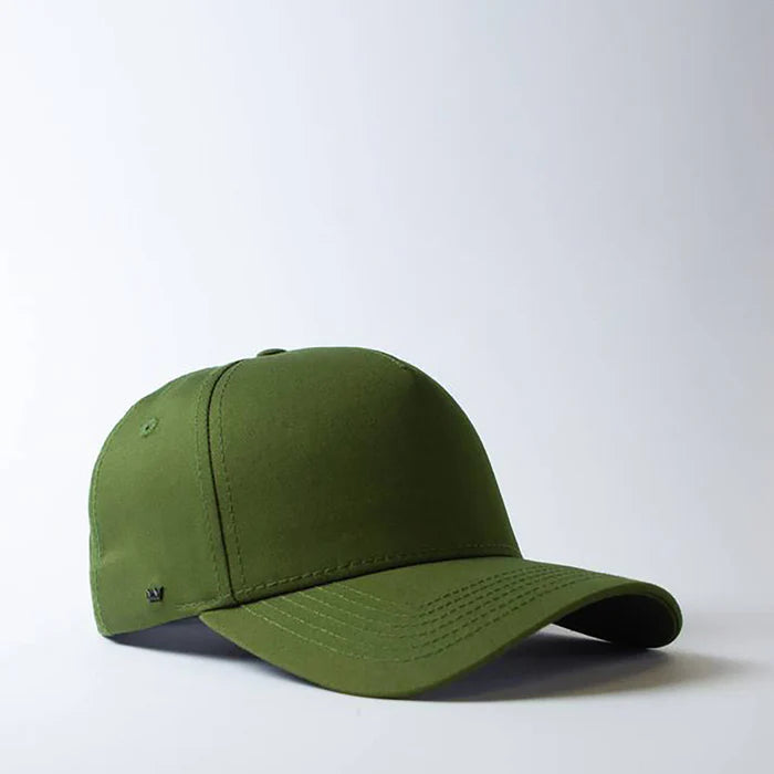 U15518 - 5 Panel Curved Peak Snapback - UNBRANDED