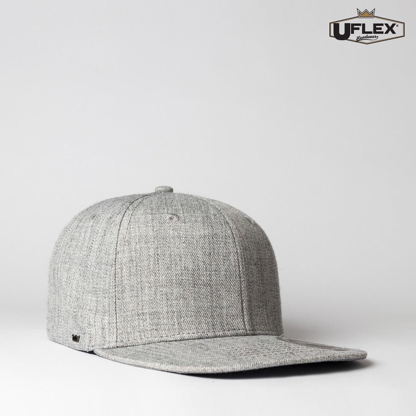 HU15604 - U15604 UFlex Flat Peak 6 Panel Fitted - UNBRANDED