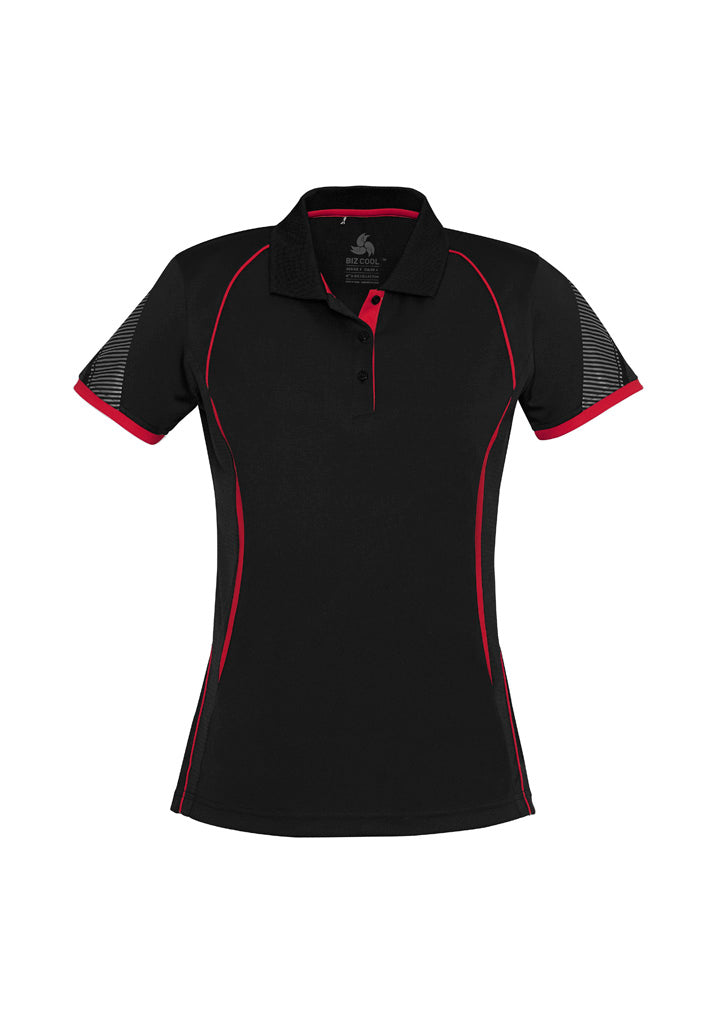 P405LS - Womens Razor Short Sleeve Polo - UNBRANDED