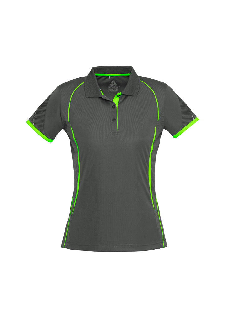 P405LS - Womens Razor Short Sleeve Polo - UNBRANDED