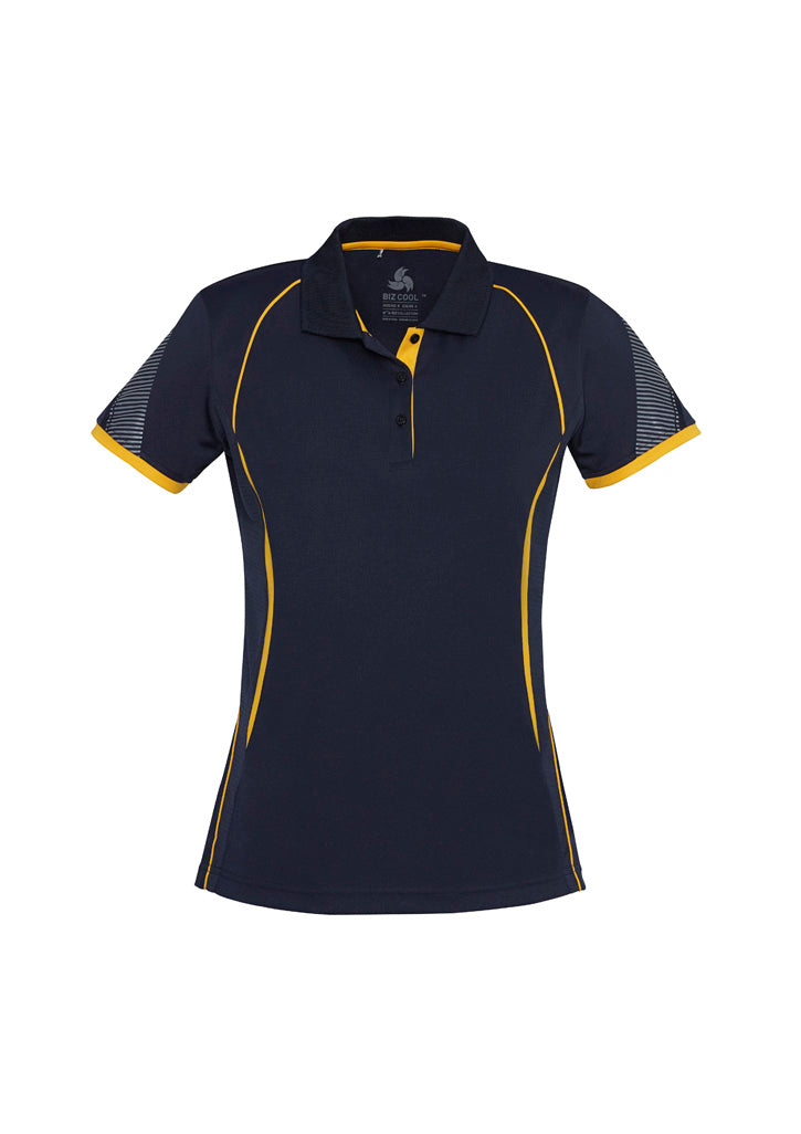 P405LS - Womens Razor Short Sleeve Polo - UNBRANDED