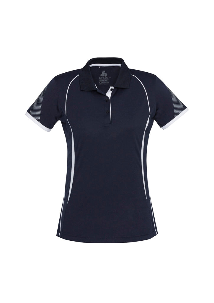 P405LS - Womens Razor Short Sleeve Polo - UNBRANDED