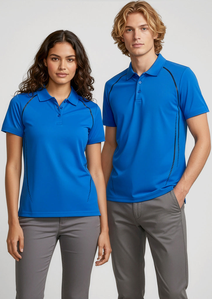 P604LS - Womens Cyber Short Sleeve Polo - UNBRANDED