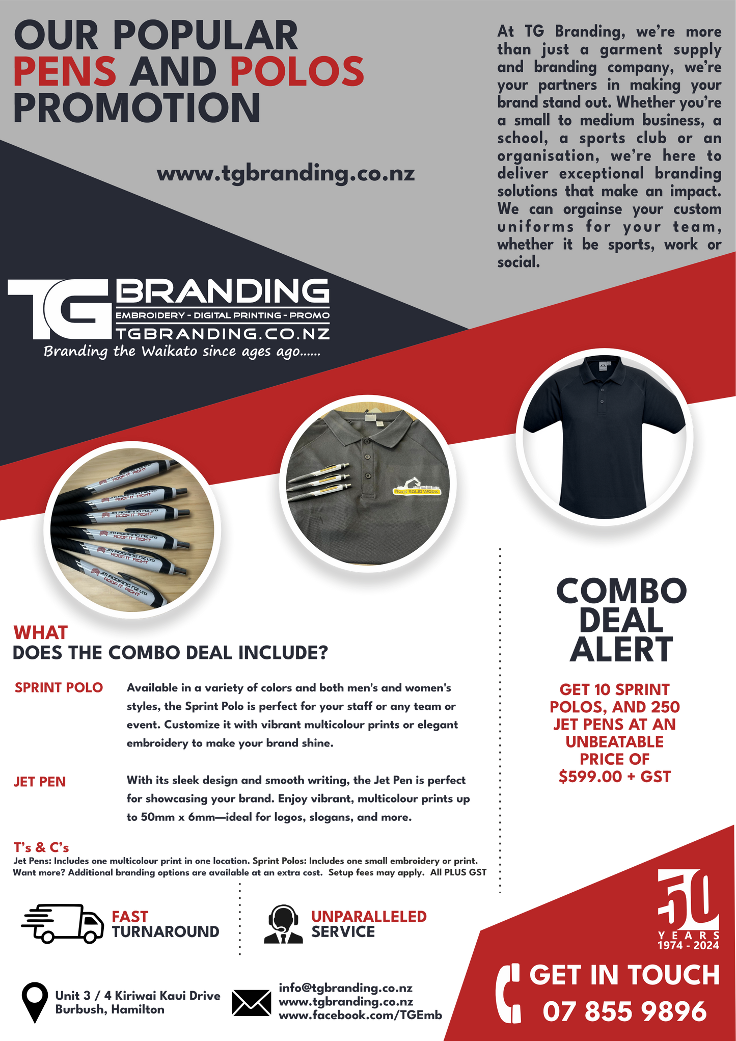 Pens and Polos bundle SPECIAL