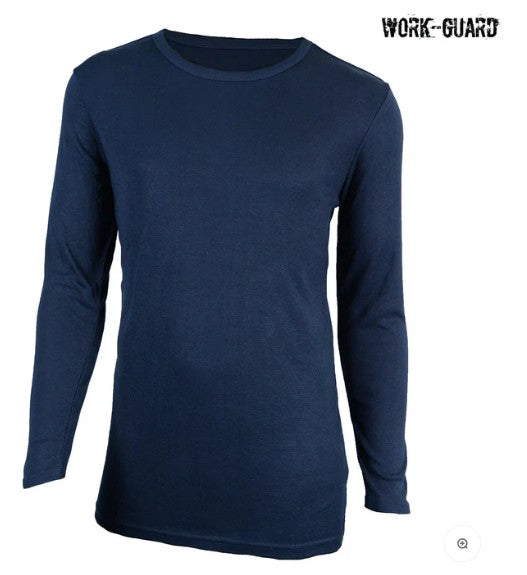 R454X - Work-Guard Adult Longsleeve Round Neck Thermal - UNBRANDED