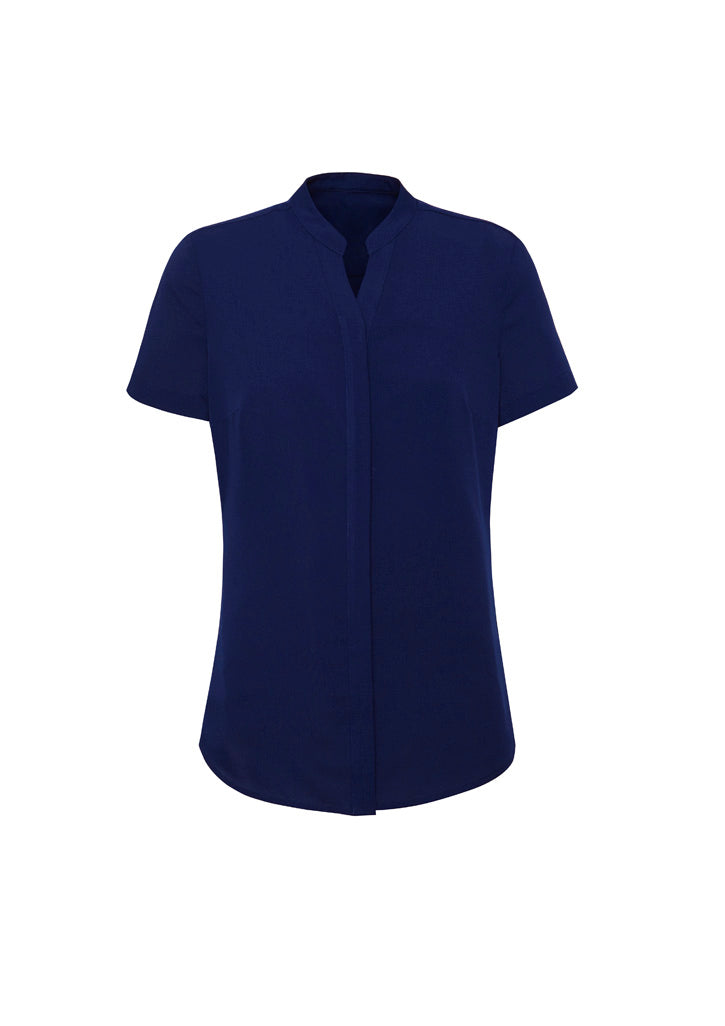 RB977LS - Womens Juliette Short Sleeve Blouse - UNBRANDED