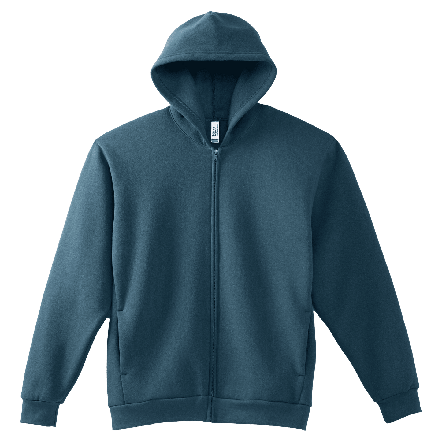 RF497 - RF497 American Apparel Reflex Fleece Unisex Full Zip Hooded Sweat - UNBRANDED