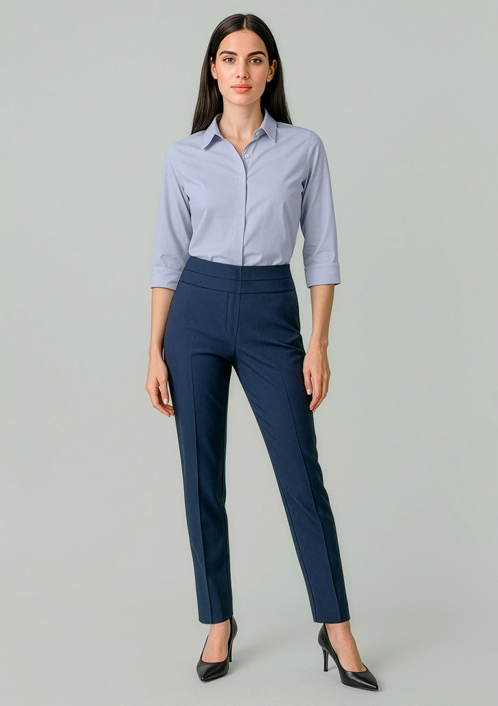 RGP405L - Womens Renew Mid-Waist Slim Leg Pant - UNBRANDED