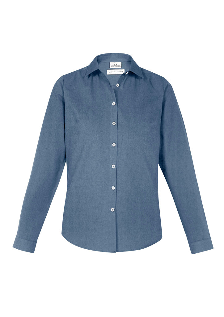 S127LL - Womens Memphis Long Sleeve Shirt - UNBRANDED