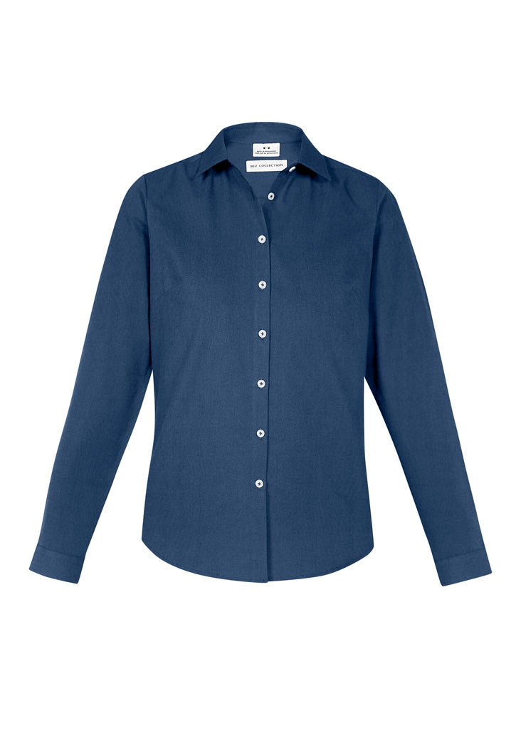 S127LL - Womens Memphis Long Sleeve Shirt - UNBRANDED