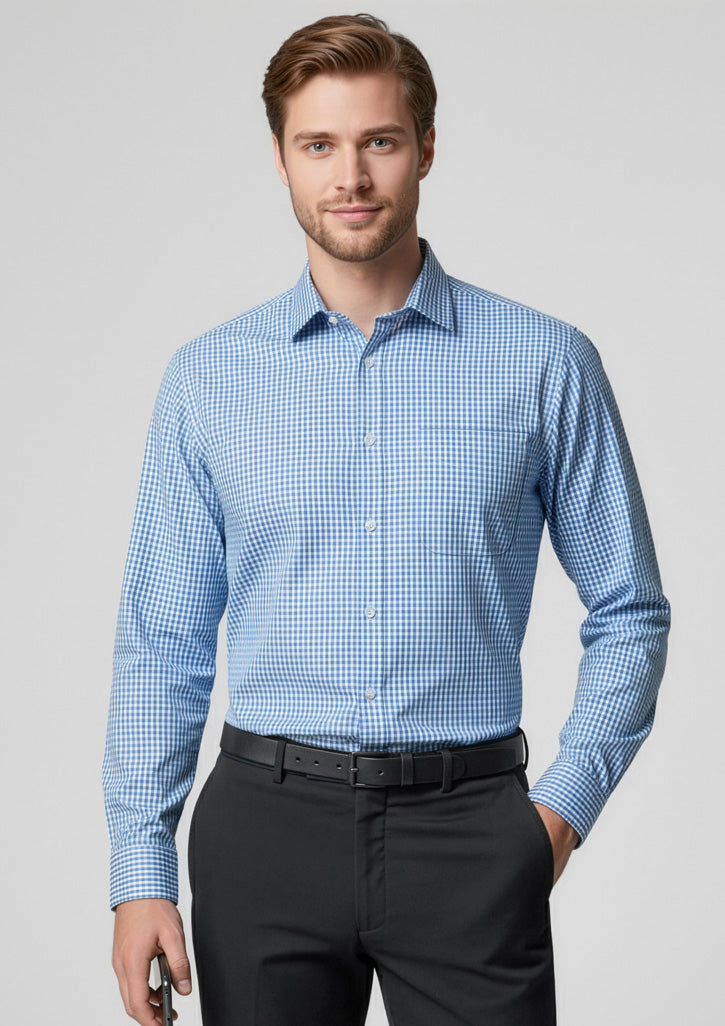 S716ML - Mens Ellison Long Sleeve Shirt - UNBRANDED