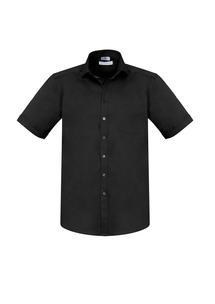 S770MS - Mens Monaco Short Sleeve Shirt - UNBRANDED
