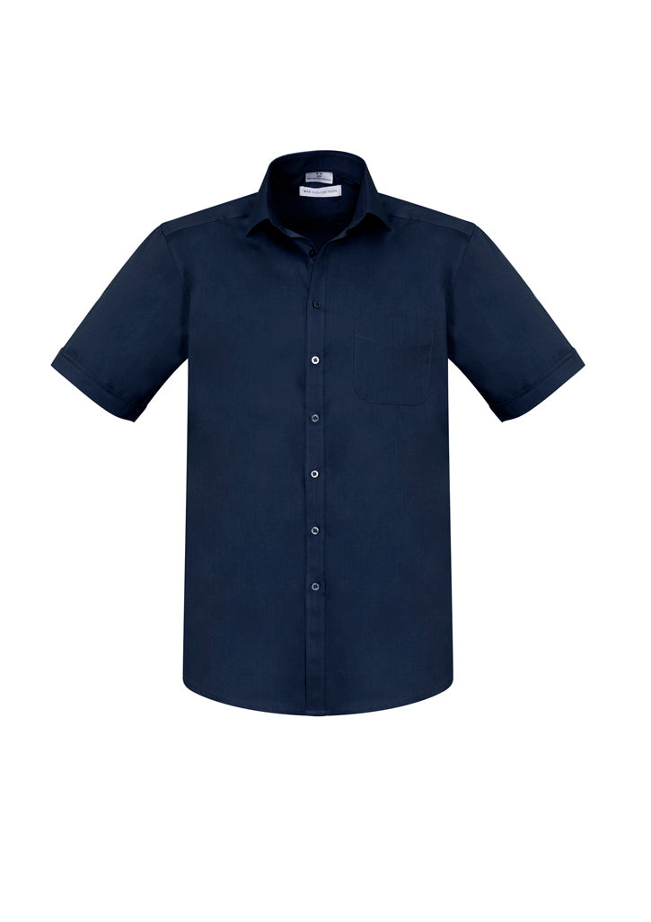 S770MS - Mens Monaco Short Sleeve Shirt - UNBRANDED