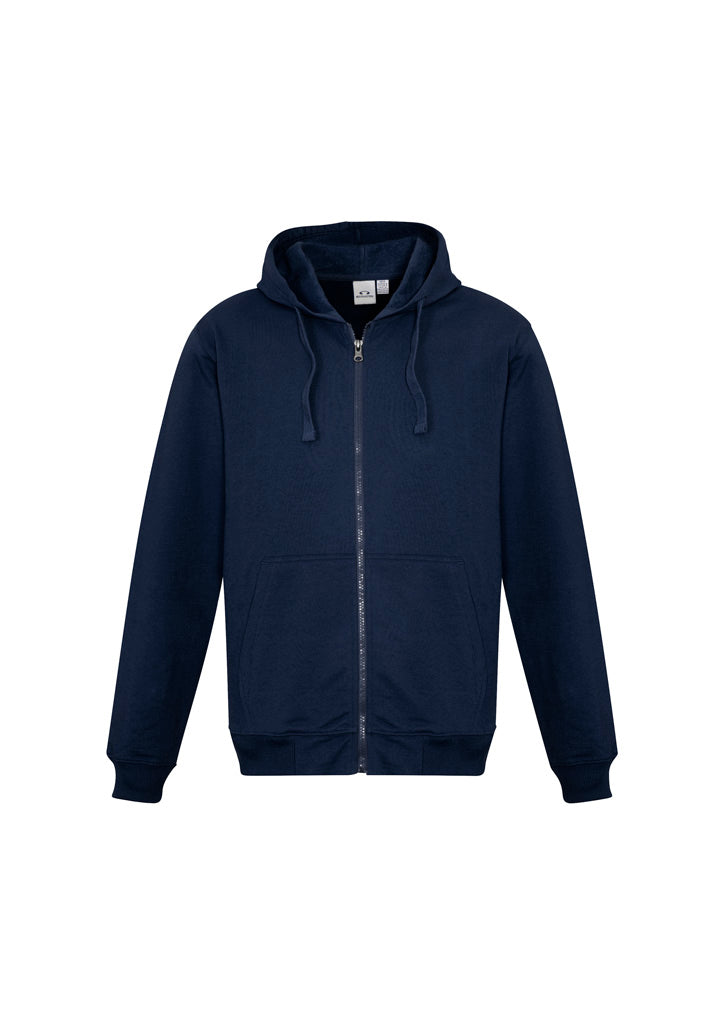 SW762M - Mens Crew Zip Hoodie - UNBRANDED