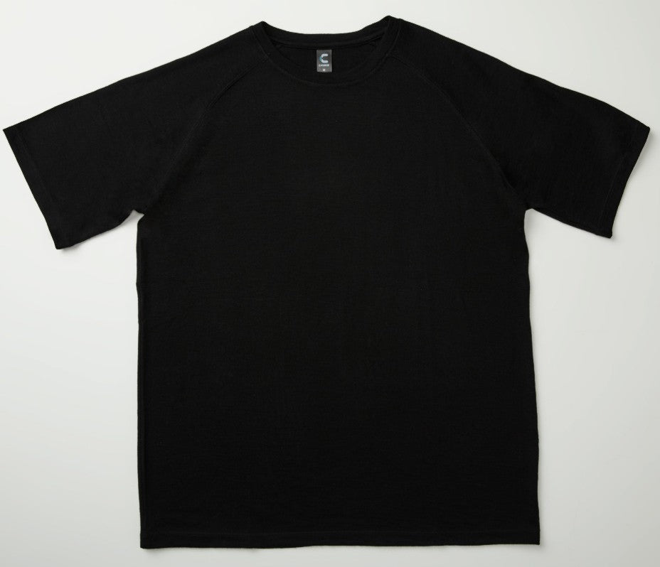 MW07 - Heaphy Mens Merino Wool Short Sleeve Tee - UNBRANDED