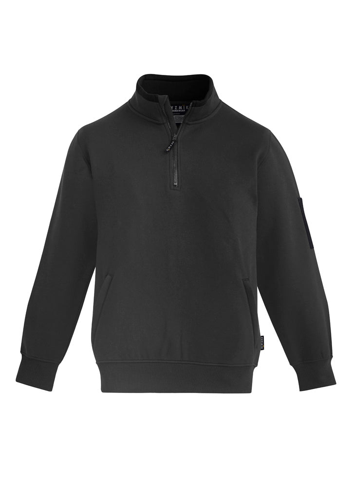 ZT366 - Unisex 1/4 Zip Brushed Fleece Pullover - UNBRANDED