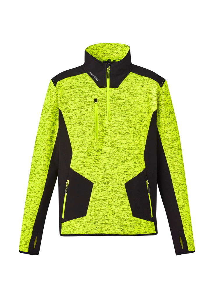 ZT380 - Unisex Streetworx Reinforced Knit 1/2 Zip Pullover - UNBRANDED