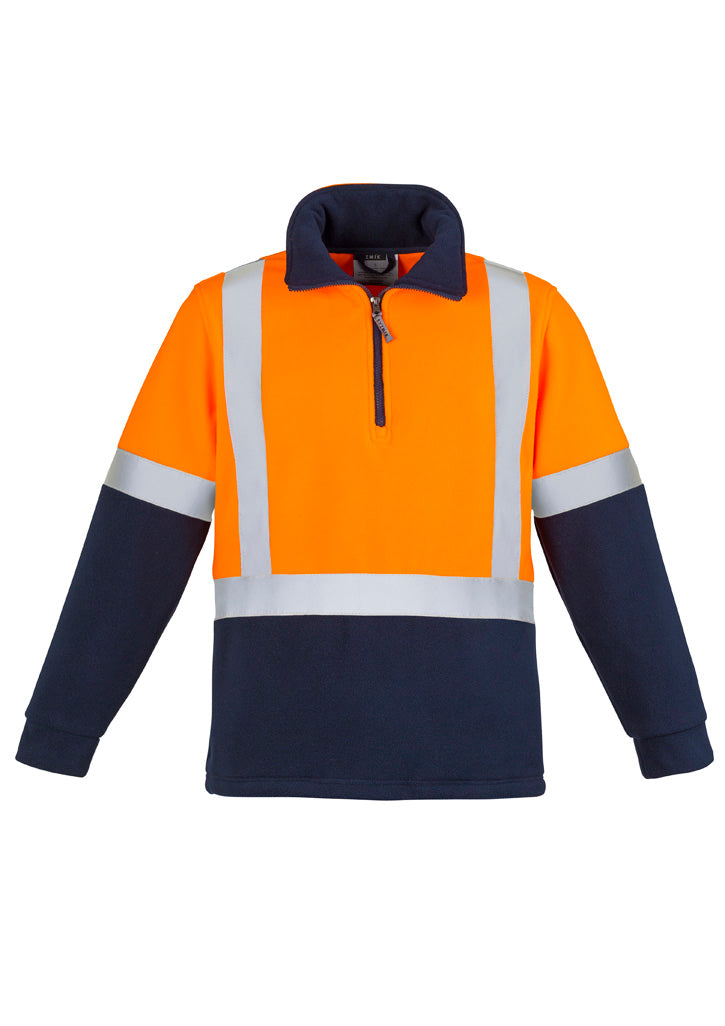 ZT462 - Unisex Hi Vis Polar Fleece Pullover - Shoulder Taped - UNBRANDED