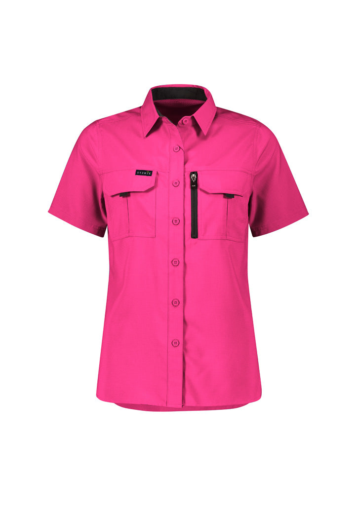 ZW765 - Womens Outdoor Short Sleeve Shirt - UNBRANDED