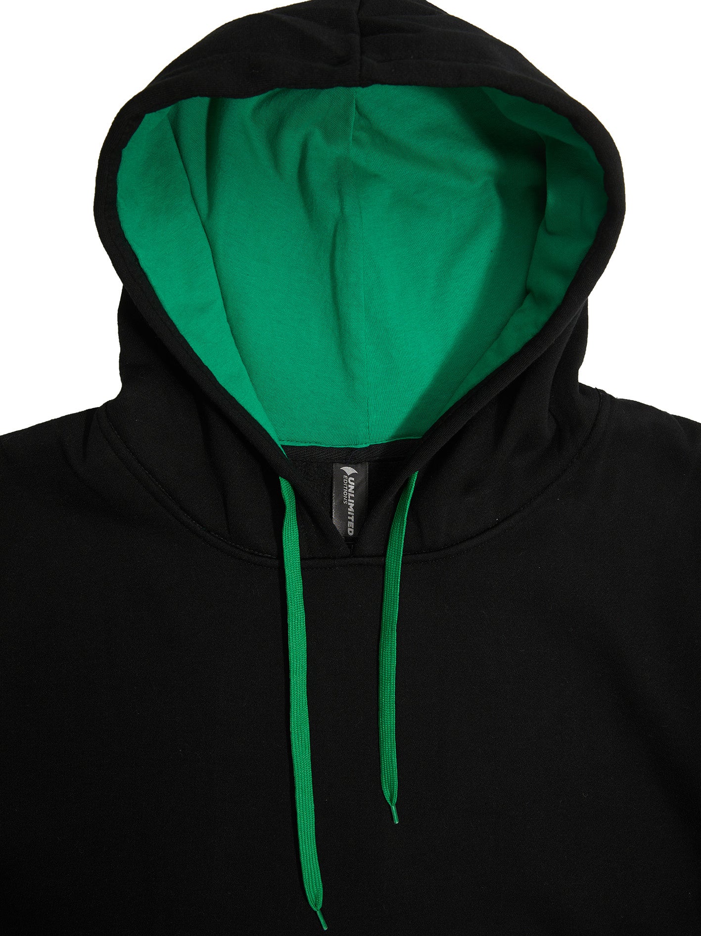 HP03 - Crew Contrast Adults Hoodie - UNBRANDED