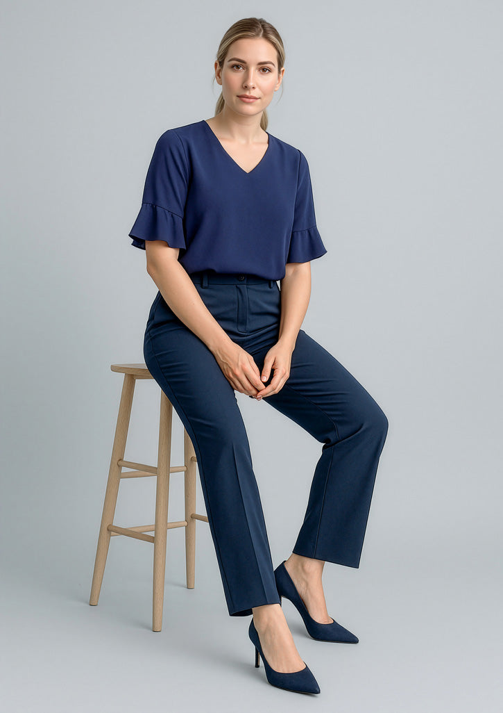 10115 - Womens Cool Stretch Adjustable Waist Pant - UNBRANDED