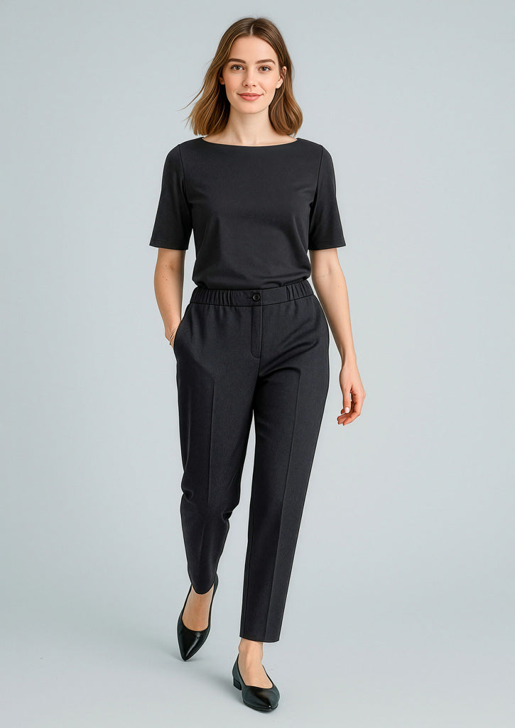 10123 - Womens Cool Stretch Ultra Comfort Waist Pant - UNBRANDED