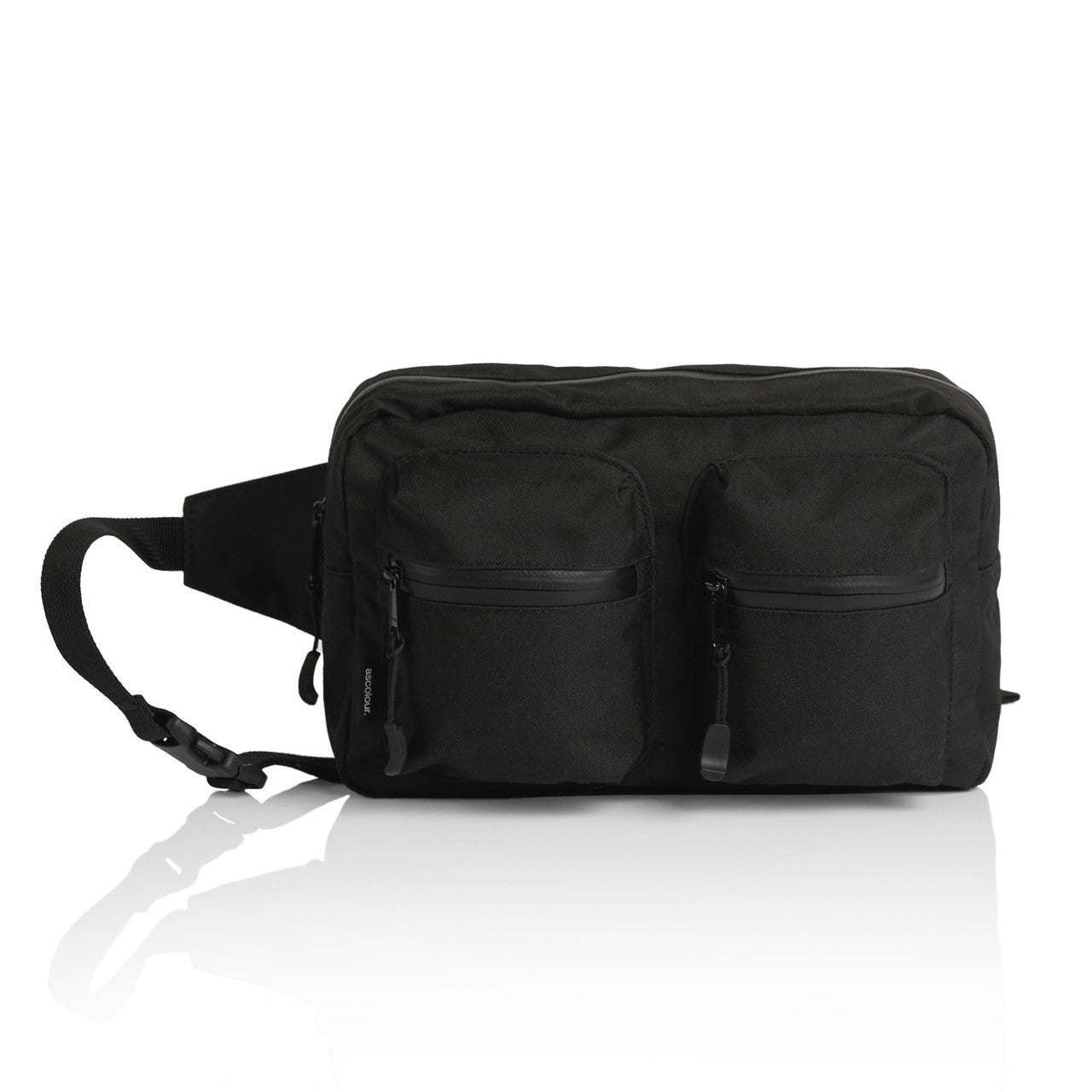 1025 - Recycled Double Waist Bag | 1025 - UNBRANDED