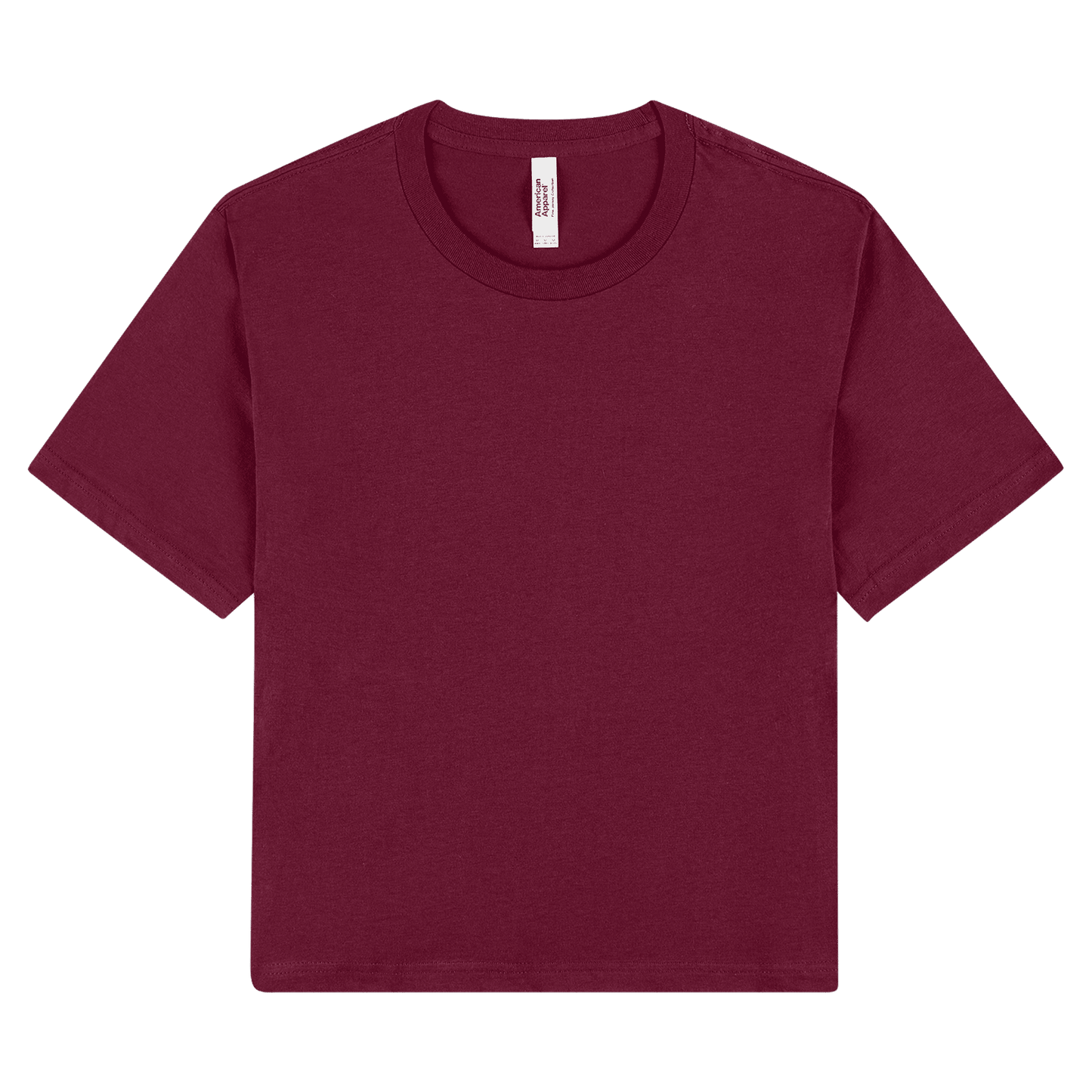 102 - 102 American Apparel Women's Fine Jersey Boxy T - UNBRANDED