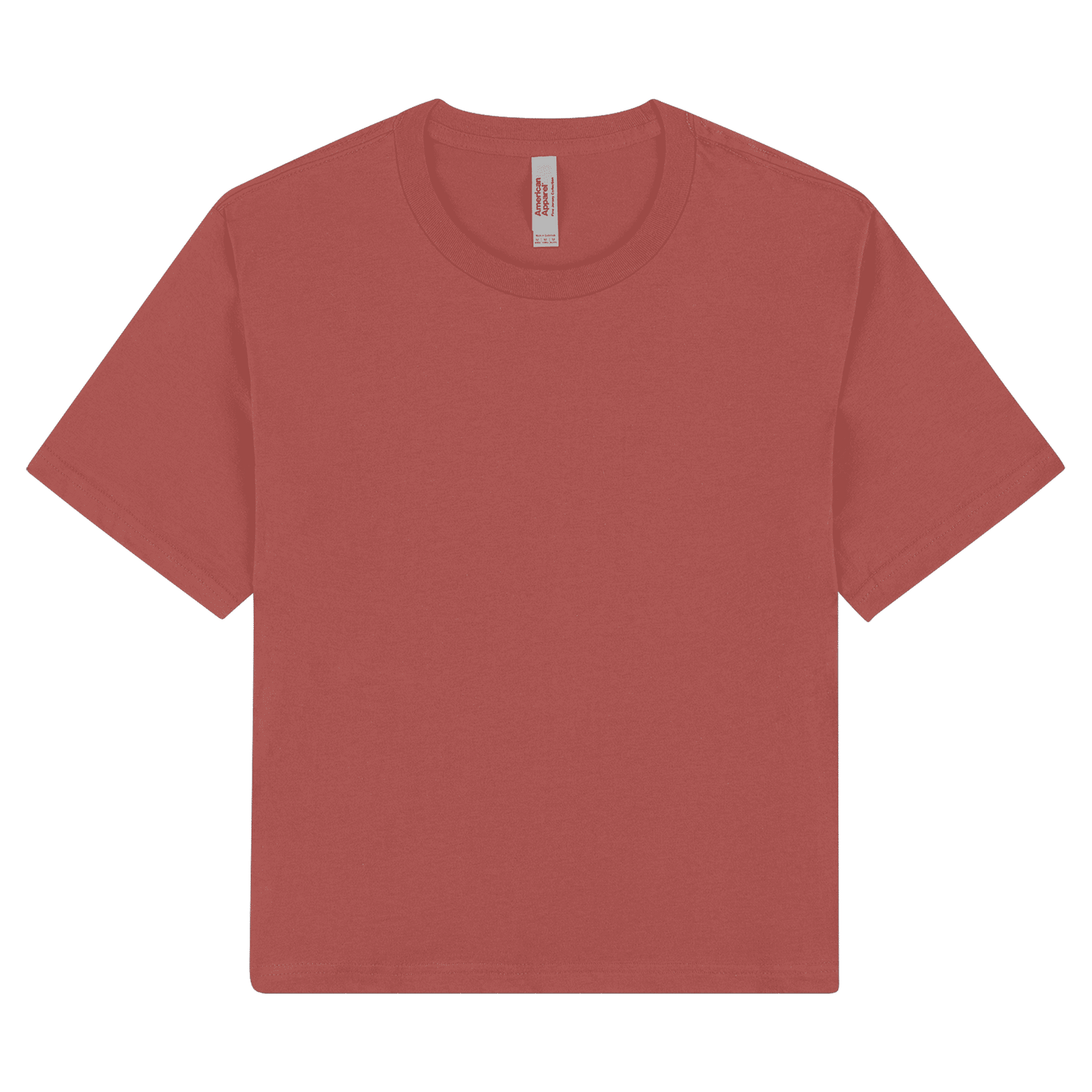 102 - 102 American Apparel Women's Fine Jersey Boxy T - UNBRANDED