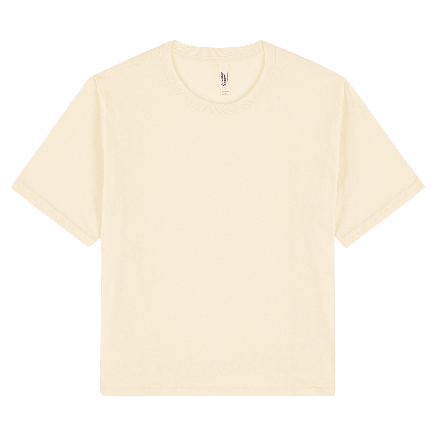 102 - 102 American Apparel Women's Fine Jersey Boxy T - UNBRANDED