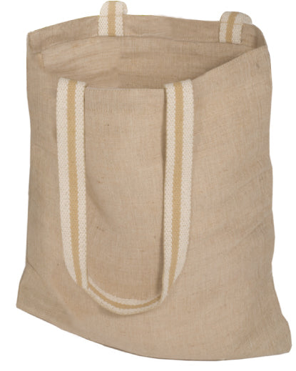 1168 - Be Eco Jute Tote - UNBRANDED