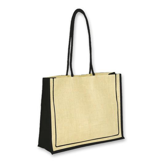 1169 - Eco Jute Shoulder Bag - UNBRANDED