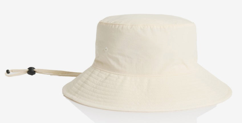 1174 - Nylon Wide Brim Bucket Hat - UNBRANDED