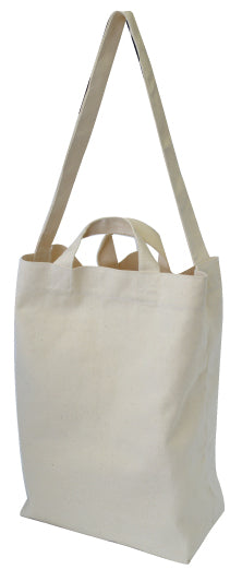 1181 - Dual Carry Canvas Bag - UNBRANDED
