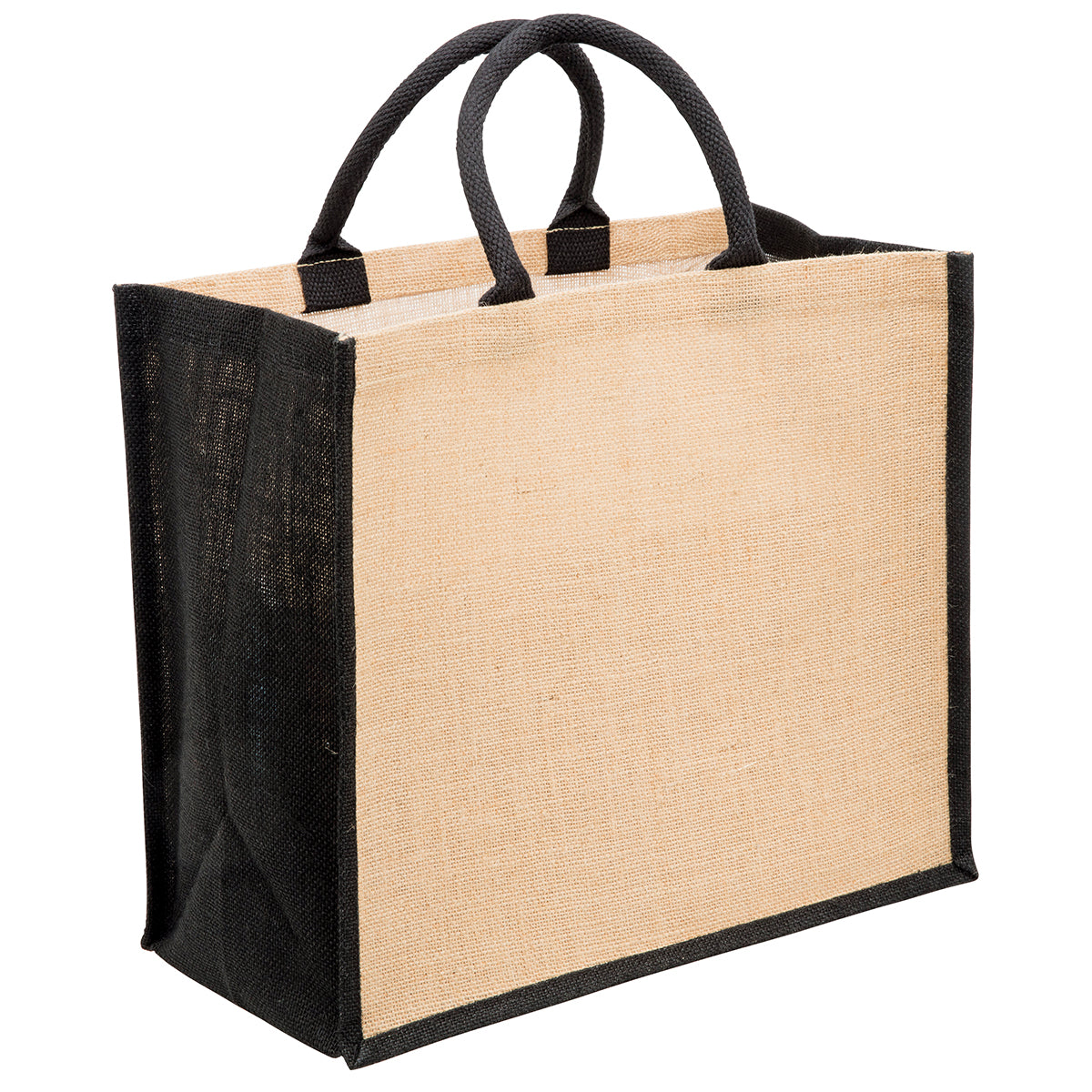1184 - Large Eco Jute Tote - UNBRANDED