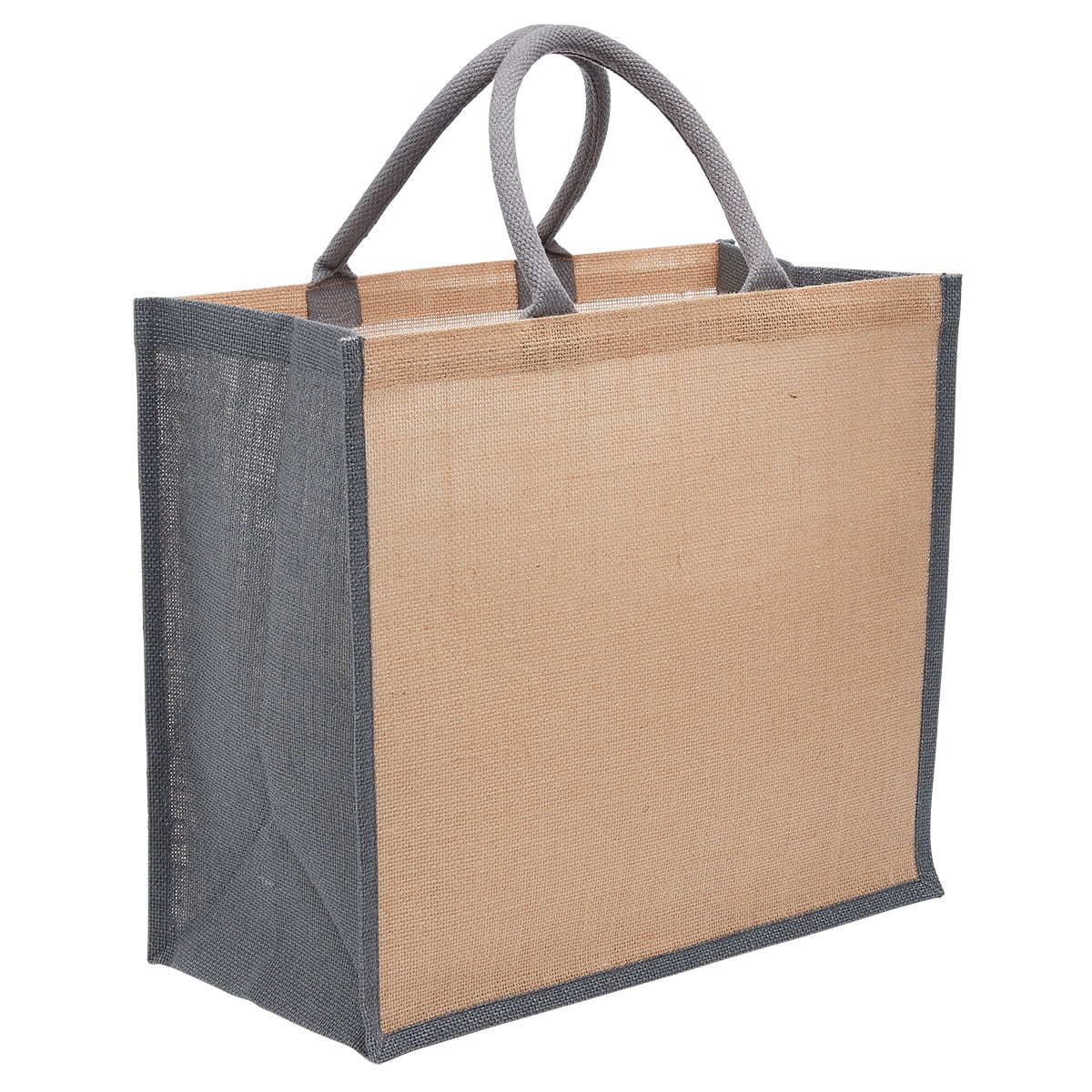 1184 - Large Eco Jute Tote - UNBRANDED