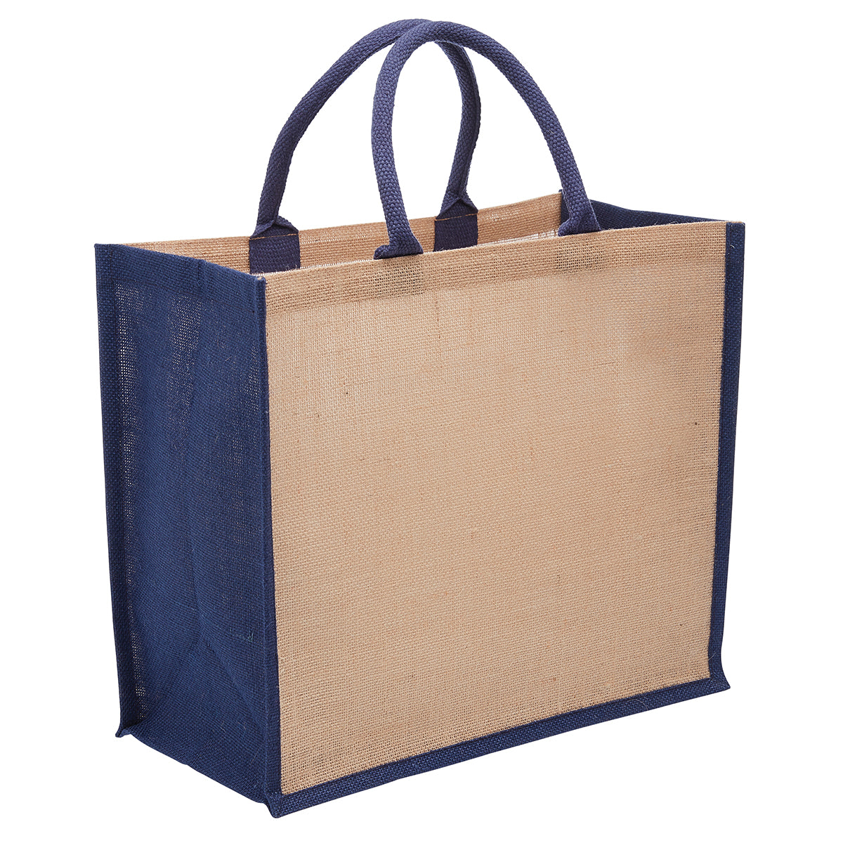 1184 - Large Eco Jute Tote - UNBRANDED