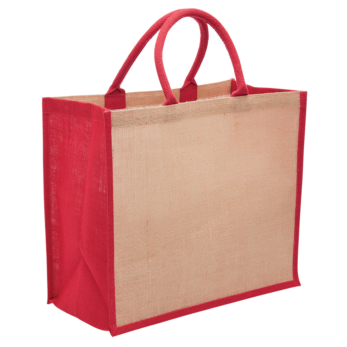 1184 - Large Eco Jute Tote - UNBRANDED