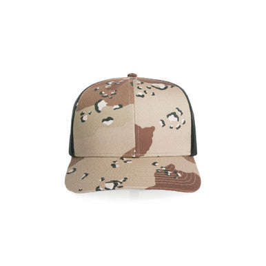 1191C - Mesh Contrast Camo Cap | 1191C - UNBRANDED