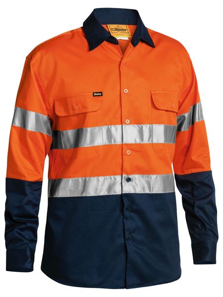 BT6456 - Taped Hi Vis Drill Shirt - UNBRANDED