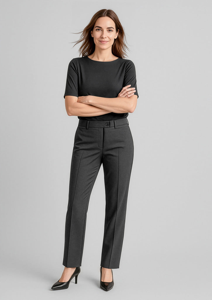 14011 - Womens Comfort Wool Stretch Relaxed Pant - UNBRANDED