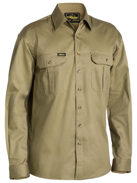 BS6433 - Original Cotton Drill Shirt - Long Sleeve - UNBRANDED