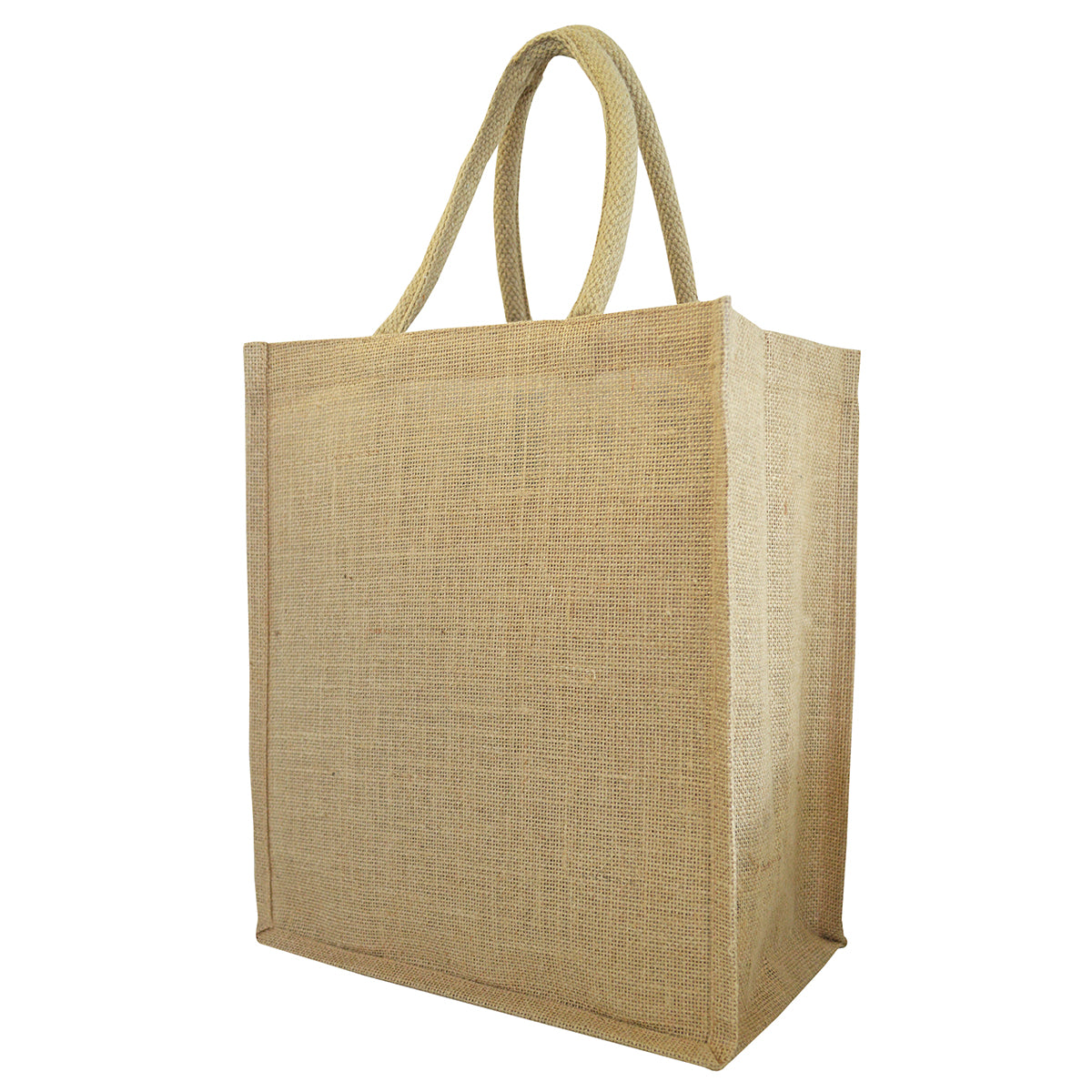 1904 - Six Bottle Jute Tote Bag - UNBRANDED