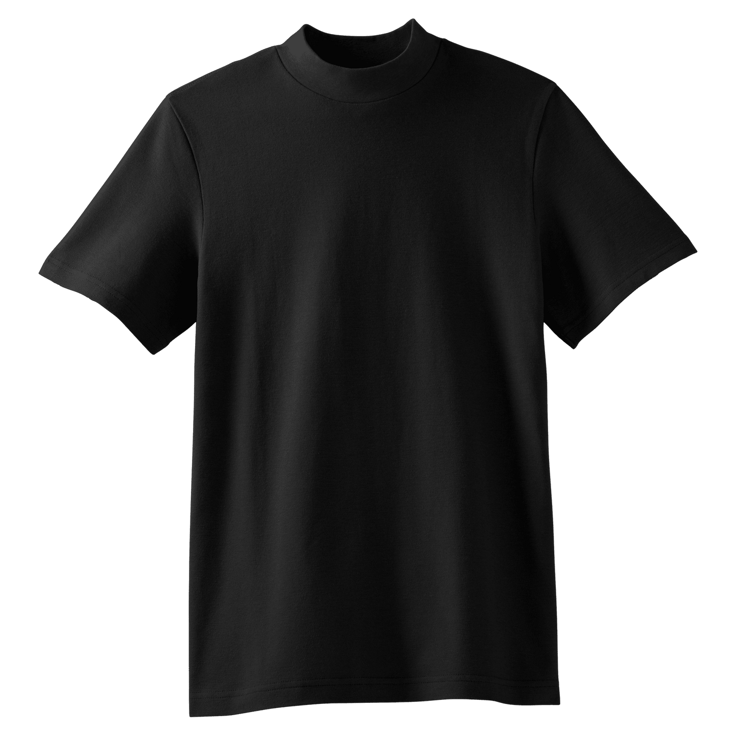 1PQ - 1PQ American Apparel Unisex Pique Mockneck T - UNBRANDED